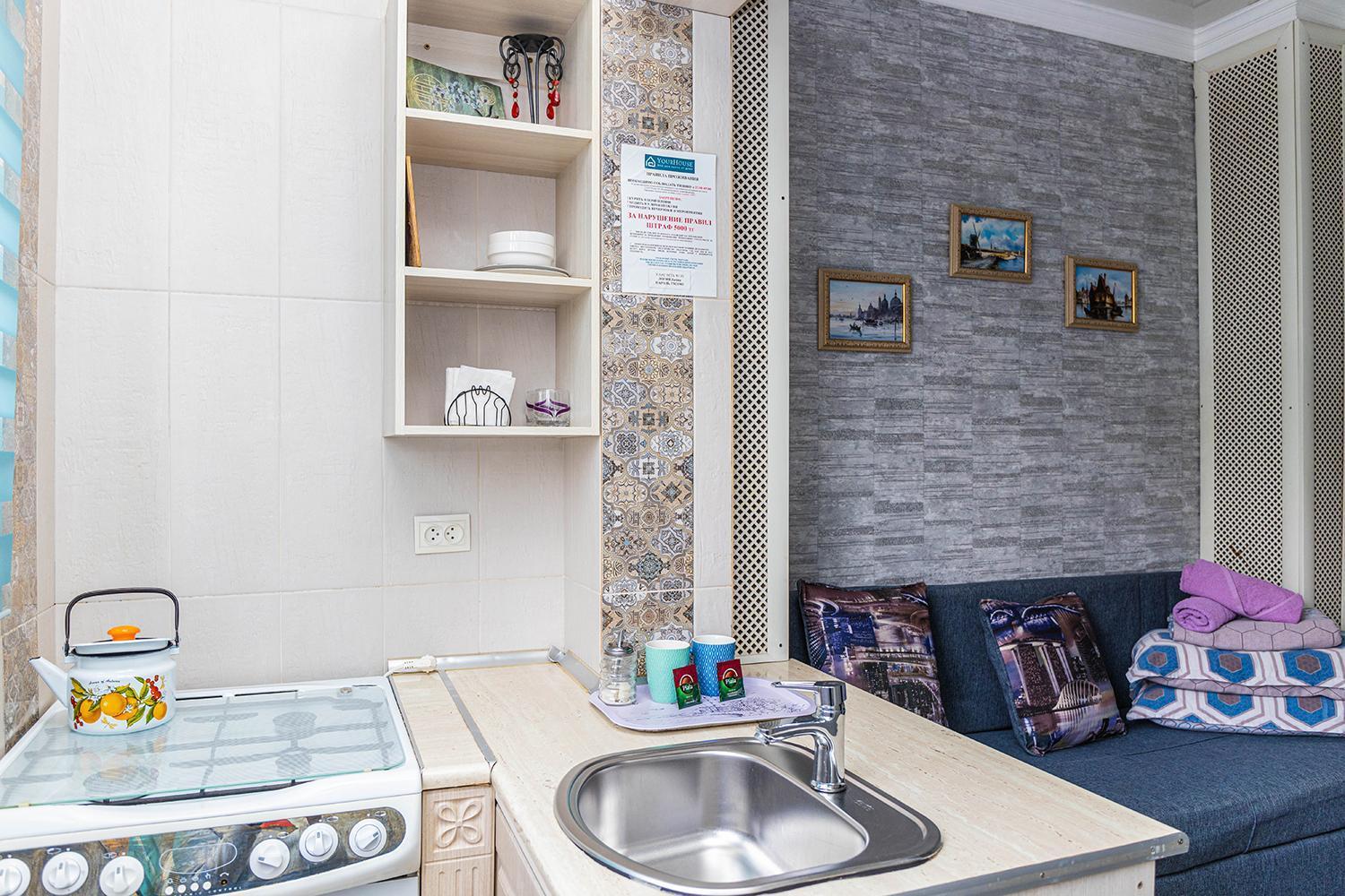 Yourhouse Микрорайон Жетысу-2, Дом 66 Almatı Dış mekan fotoğraf